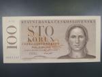 100 Kčs 24.10.1951 nevydaná, série A 15, certifikát ČNB