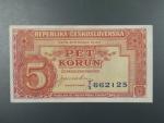 5 Kčs 1945 série T/X