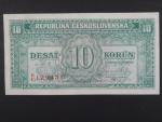 10 Kčs 1945 série R/E