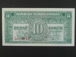10 Kčs 1945 série V/N