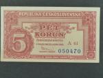 5 Kčs 25.1.1949 série A 61
