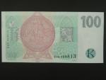 100 Kč 1997 s. E 64, Baj. CZ 18, Pi. 18 