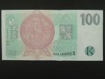 100 Kč 1997 s. E 65, Baj. CZ 18, Pi. 18 