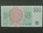 100 Kč 1997 s. F 61, Baj. CZ 18, Pi. 18 