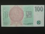 100 Kč 1997 s. F 70, Baj. CZ 18, Pi. 18 