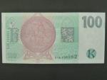 100 Kč 1997 s. G 14, Baj. CZ 18, Pi. 18 