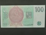 100 Kč 1997 s. G 16, Baj. CZ 18, Pi. 18 