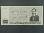 5000 Kčs 1.11.1945 série 12 A, perf. S