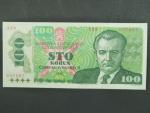 100 Kčs 1989 s. A 26