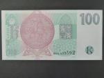 100 Kč 1995 s. B 05, chybotisk 