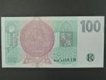 100 Kč 1995 s. B 28, chybotisk 