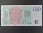100 Kč 1997 s. G 29, Baj. CZ 18, Pi. 18