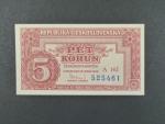 5 Kčs 25.1.1949 série A 142