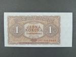 1 Kčs 1953 série PV, tiskárna STC Praha