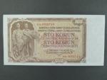 100 Kčs 1953 série MB, tiskárna STC Praha
