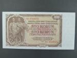 100 Kčs 1953 série MN, tiskárna STC Praha