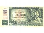 100 Sk 1961 s. G II, kolkovaná, Baj. SK 3d, Pi. 17