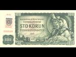 100 Sk 1961 s. P, kolkovaná, Baj. SK 3c, Pi. 17