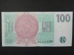 100 Kč 1997 s. D 68, Baj. CZ 18, Pi. 18