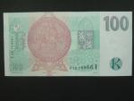 100 Kč 1997 s. F 12, Baj. CZ 18, Pi. 18 