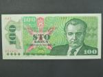 100 Kčs 1989 s. A 07