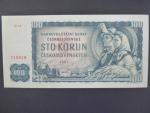 100 Kčs 1961 série D 14