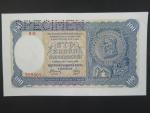 100 Ks 7.10.1940 I.vydání, série A 15, perf. SPECIMEN