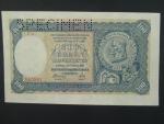 100 Ks 7.10.1940 II.vydání, série C 6, perf. SPECIMEN