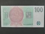 100 Kč 1997 s. G 39, Baj. CZ 18, Pi. 18