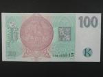 100 Kč 1997 s. G 53, Baj. CZ 18, Pi. 18