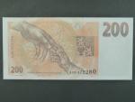 200 Kč 1993 s. A 30 proužek Kčs, Baj. CZ 6a, Pi. 6a