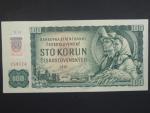 100 Sk 1961 s. R 10, číslovač 1a, kolkovaná, Baj. SK 3b3, Pi. 17