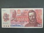 50 Kčs 1987 s. F 70