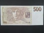 500 Kč 1993 s. A 18, Baj. CZ 7a, Pi. 7
