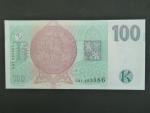 100 Kč 1997 s. G 81, Baj. CZ 18, Pi. 18
