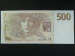 500 Kč 1993 s. A 28, Baj. CZ 7a, Pi. 7