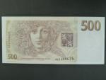 500 Kč 1993 s. A 03, Baj. CZ 7a, Pi. 7