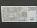 2000 Kč 1999 série B 19, Ba. CZ21, Pi.22  