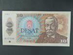 10 Kčs 1986 série J 01