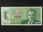 100 Kčs 1989 s. A 25