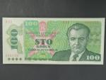 100 Kčs 1989 s. A 32, vzácně se vyskytující vysoká série