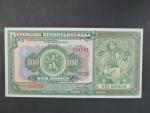 100 Kč 14.1.1920 série Ao, Ba. 16b, Pi. 17b