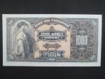1000 Kč 8.4.1932 série A, Ba. 26, Pi. 25a, mimořádně dobrá kvalita
