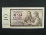 10 Kčs 1960 s. E 24