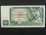 100 Kčs 1961 série G 93, číslovač 1c