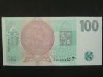 100 Kč 1997 s. G 49, Baj. CZ 18, Pi. 18