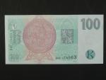 100 Kč 1997 s. H 07, Baj. CZ 18, Pi. 18