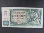100 Sk 1961 s. R 40, kolkovaná, úzký číslovač 1a