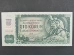 100 Sk 1961 s. G 73 II, kolkovaná, číslovač 1c, Baj. SK 3e1, Pi. 17