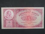 50 Kč 1.10.1929 série Bb, perf. SPECIMEN